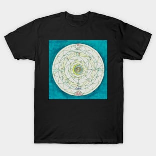 Cancer horoscope free-hand mandala - Renate van Nijen T-Shirt